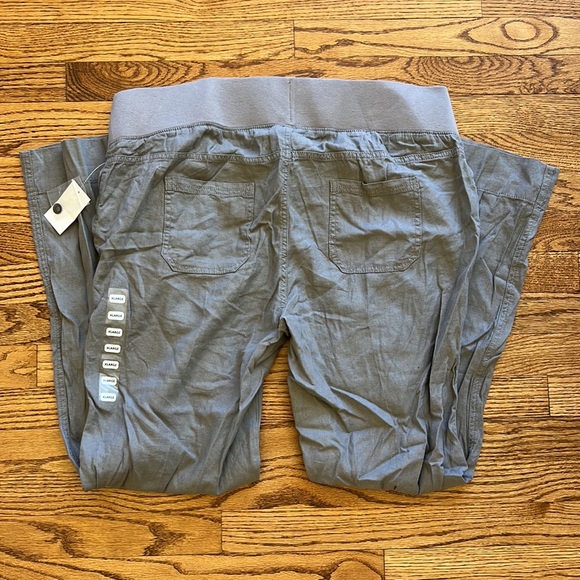 NWT Motherhood Maternity linen blend pants - Picture 4 of 4